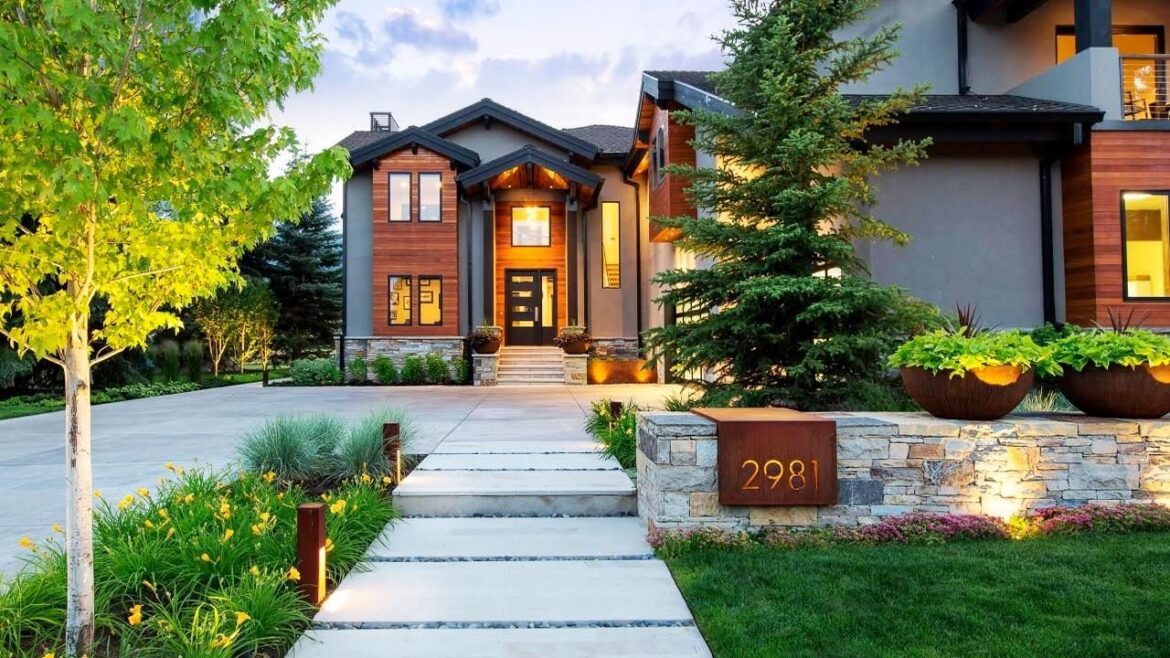 FRONTYARD LANDSCAPING DESIGN IDEAS | BEAUTIFUL HOUSE FRONT YARD LANDSCAPE AND GARDEN DECOR TIPS FRONTYARD LANDSCAPING DESIGN IDEAS | BEAUTIFUL HOUSE FRONT YARD LANDSCAPE AND GARDEN DECOR TIPS