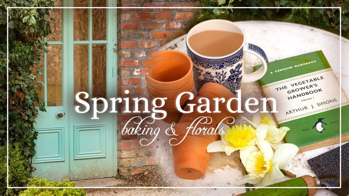 Cottage Garden in Spring | A Day in my Life | Blueberry & Lemon Cake | Small Garden Ideas