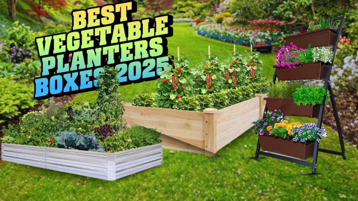 Best Vegetable Planters Boxes 2025: Top 5 Ranked!
