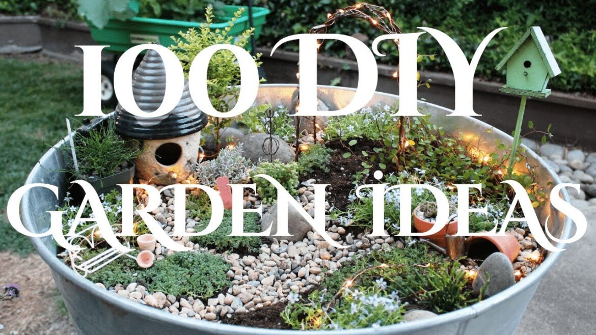 100 Amazing DIY Garden Ideas That Will Make Your Neighbors Jealous! 100 Amazing DIY Garden Ideas That Will Make Your Neighbors Jealous!