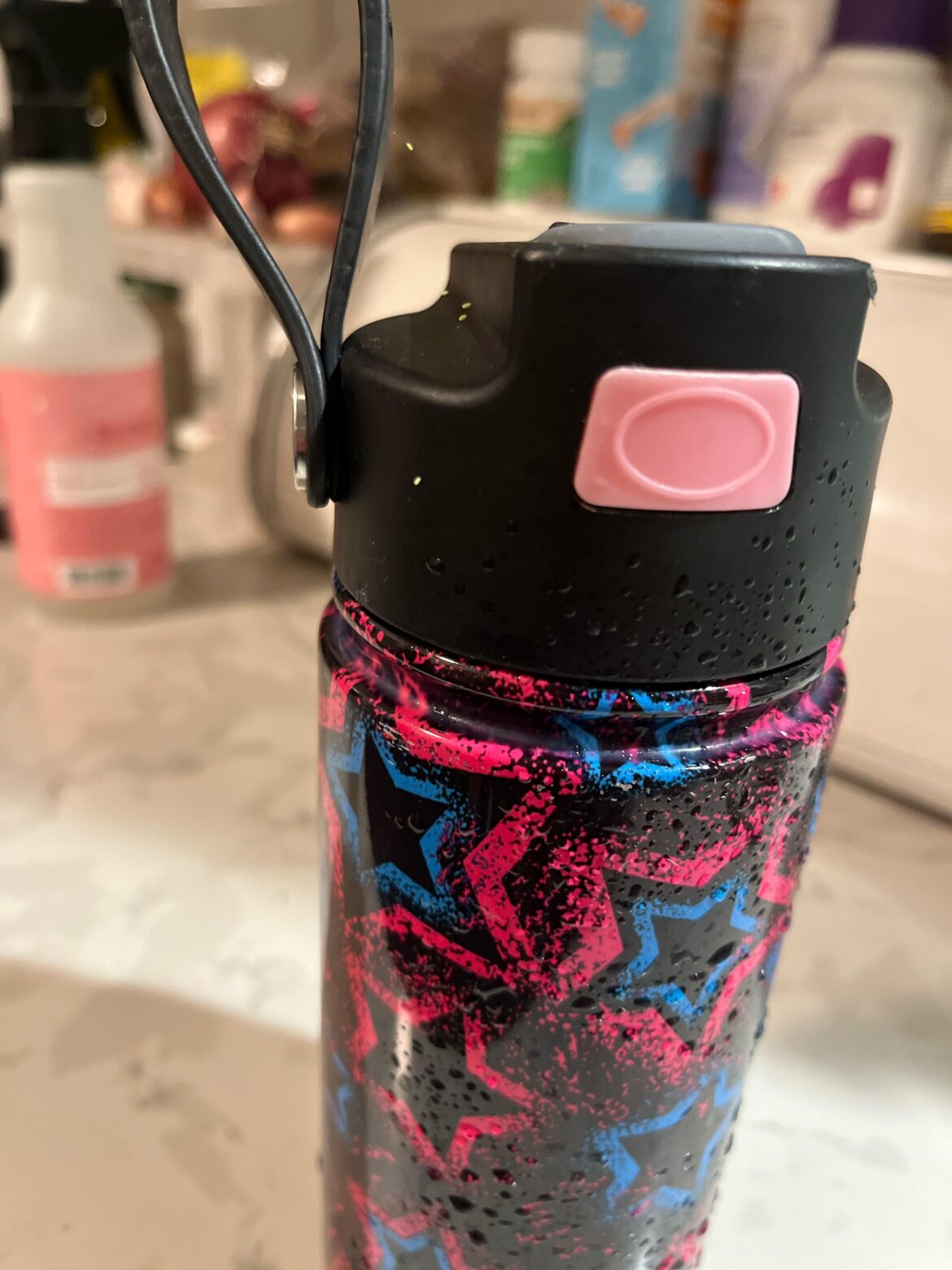 Tiny sprouts growing on water bottle?