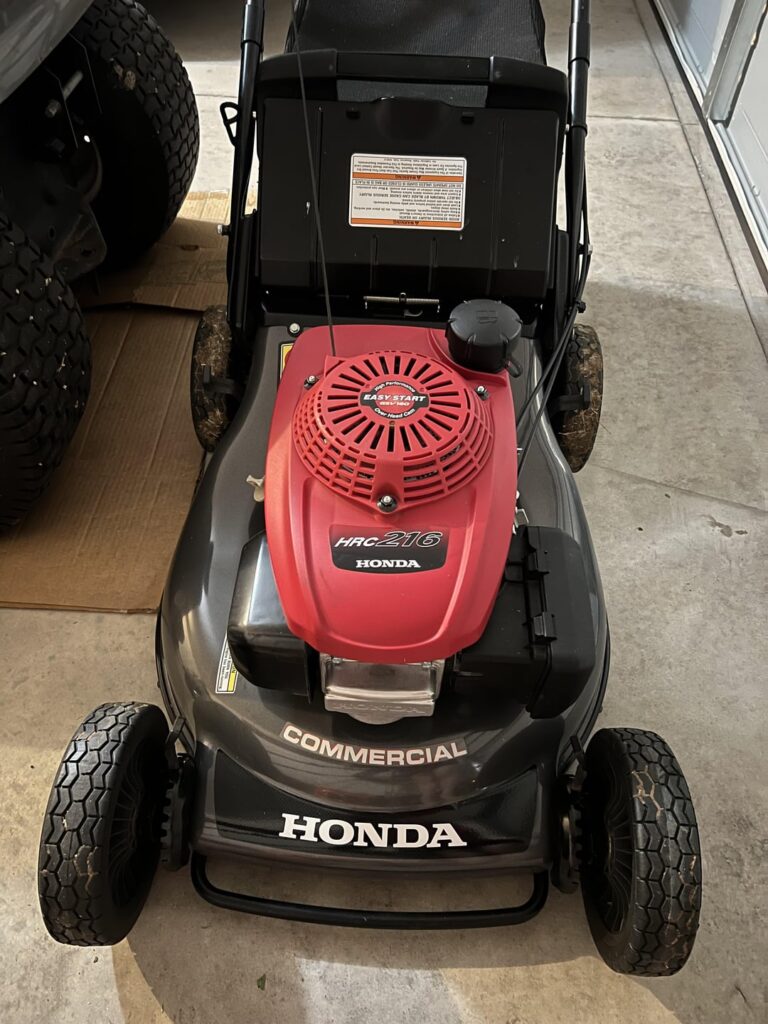 Just picked up this Honda Commercial hrc216pda for 500$ did I do well? Just picked up this Honda Commercial hrc216pda for 500$ did I do well?