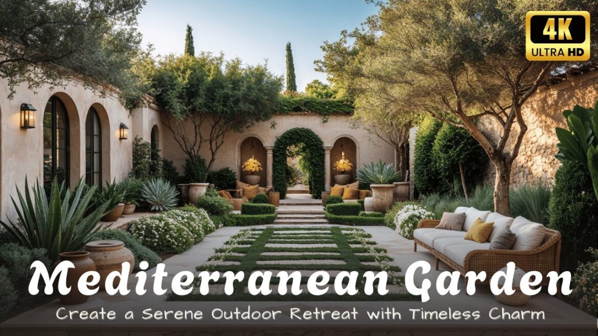 Mediterranean Garden Design Ideas Create a Serene Outdoor Retreat with Timeless Charm