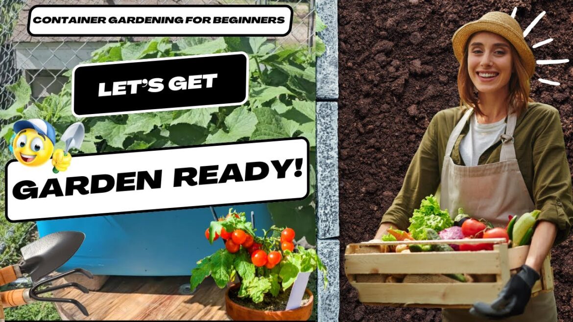 How to Prepare Your Container Garden for Beginners