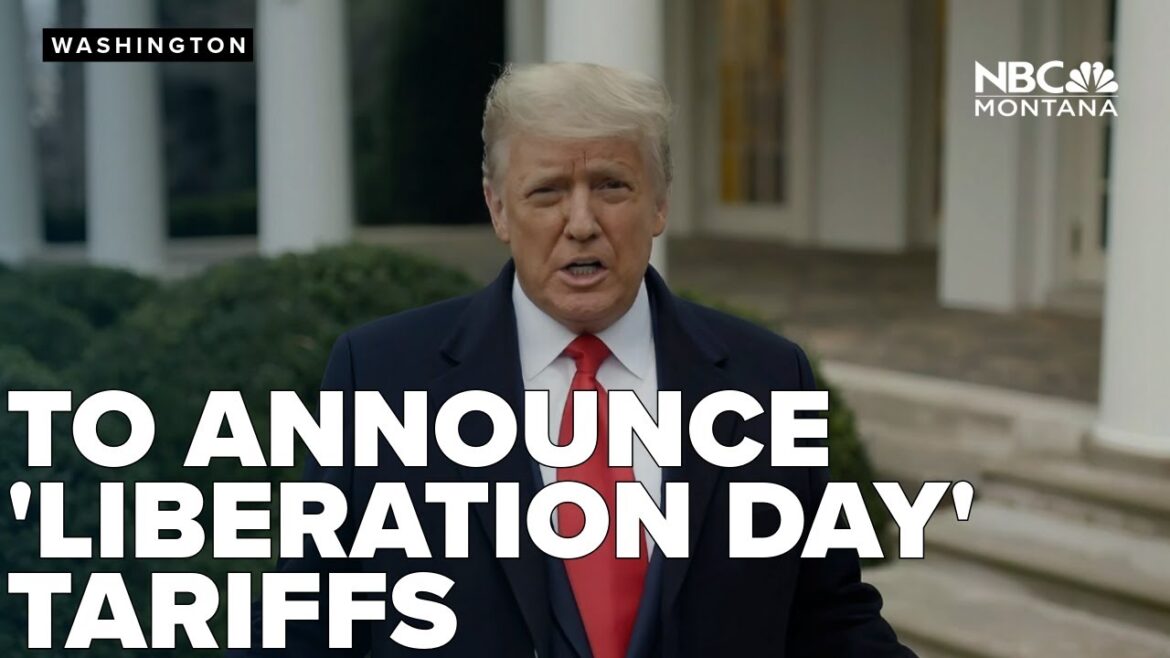 Trump plans to announce 'Liberation Day' tariffs from Rose Garden