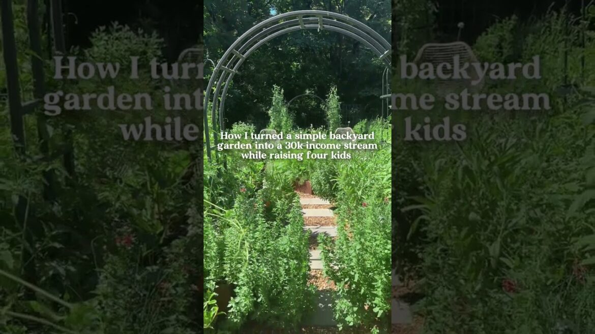 I turned my backyard garden into a 6-figure revenue stream-and you can do it too #garden #sidehustle