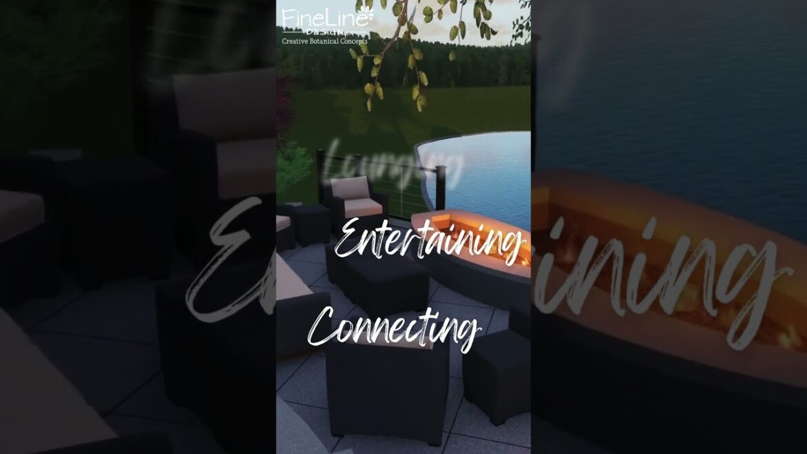 Hillside Lake Retreat #backyard #landscapedesign #lakehouse #kansascity #midwest