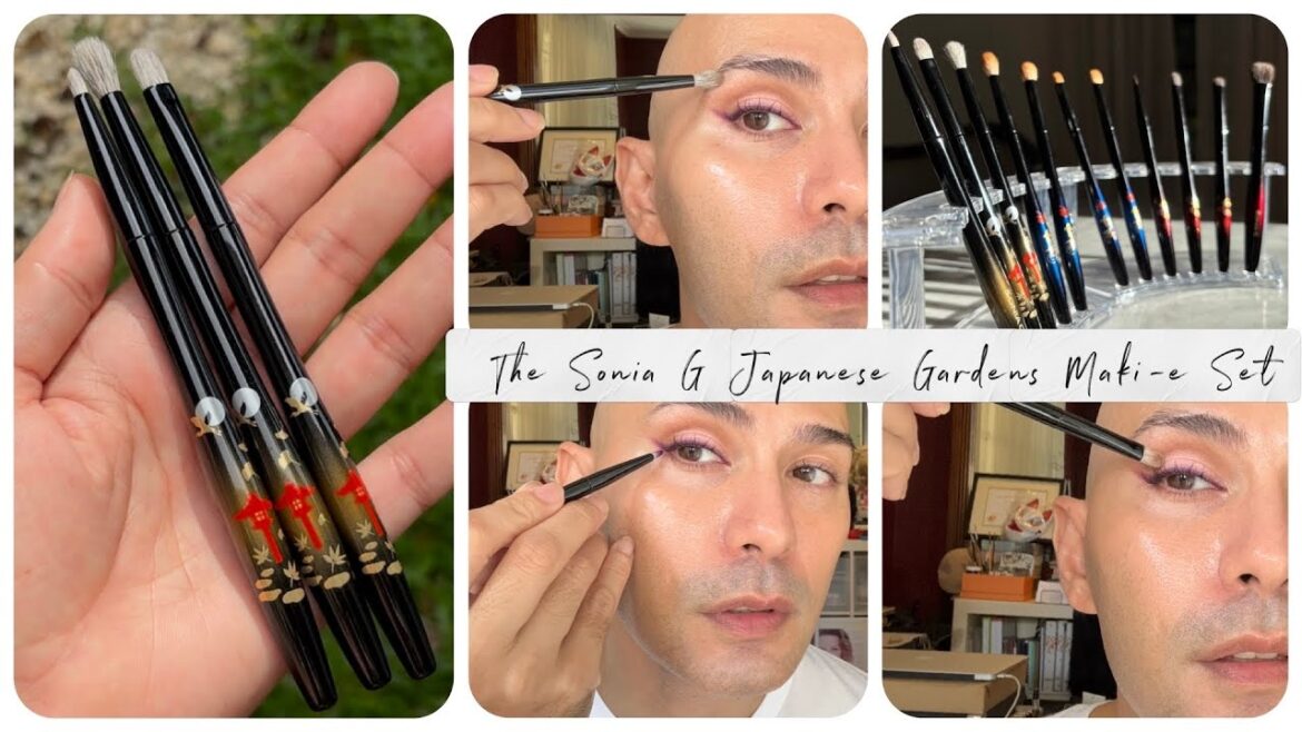 *Still AVAILABLE! The Japanese Gardens Maki-e Brush Set Of Sonia G! *Still AVAILABLE! The Japanese Gardens Maki-e Brush Set Of Sonia G!