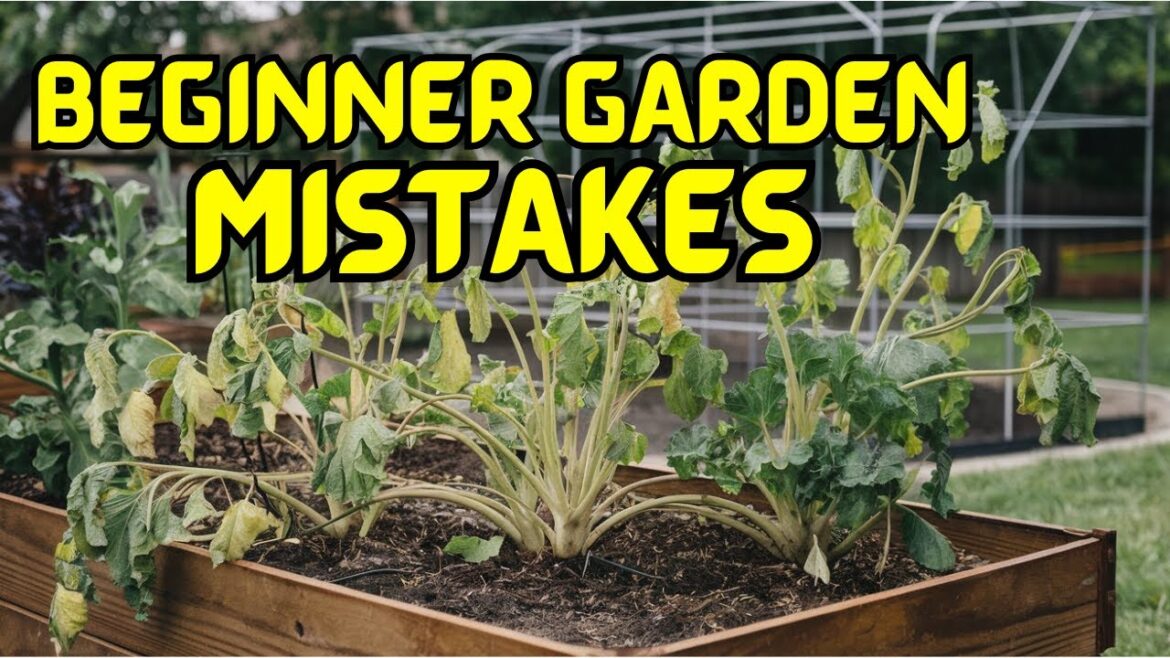 9 Common Gardening Mistakes Beginners Make 🌱❌ 9 Common Gardening Mistakes Beginners Make 🌱❌