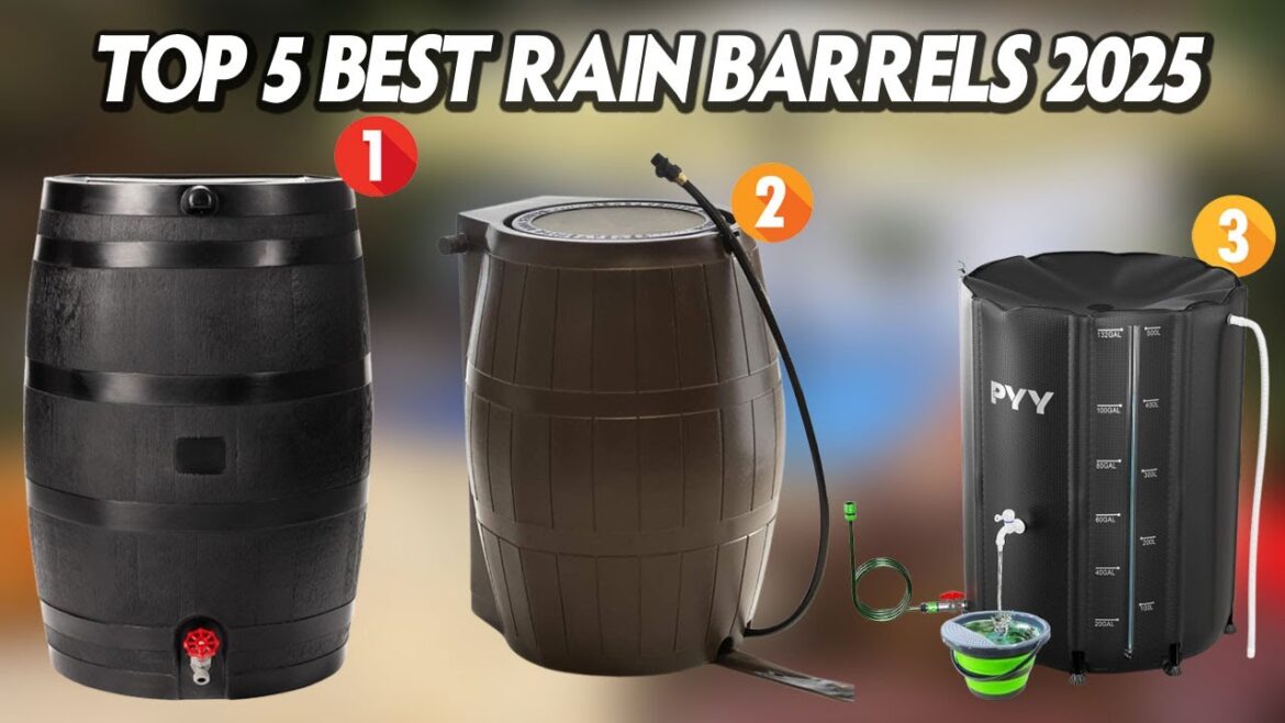 Top 5 Best Rain Barrels 2025 – Don’t Buy one Before Watching this Video Top 5 Best Rain Barrels 2025 - Don’t Buy one Before Watching this Video