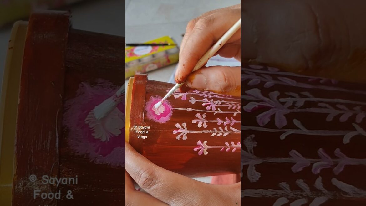 আবার আঁকতে বসলাম 😀 DIY Pot Painting ideas | Best out of waste | Waste reuse idea #shorts #diy #viral আবার আঁকতে বসলাম 😀 DIY Pot Painting ideas | Best out of waste | Waste reuse idea #shorts #diy #viral