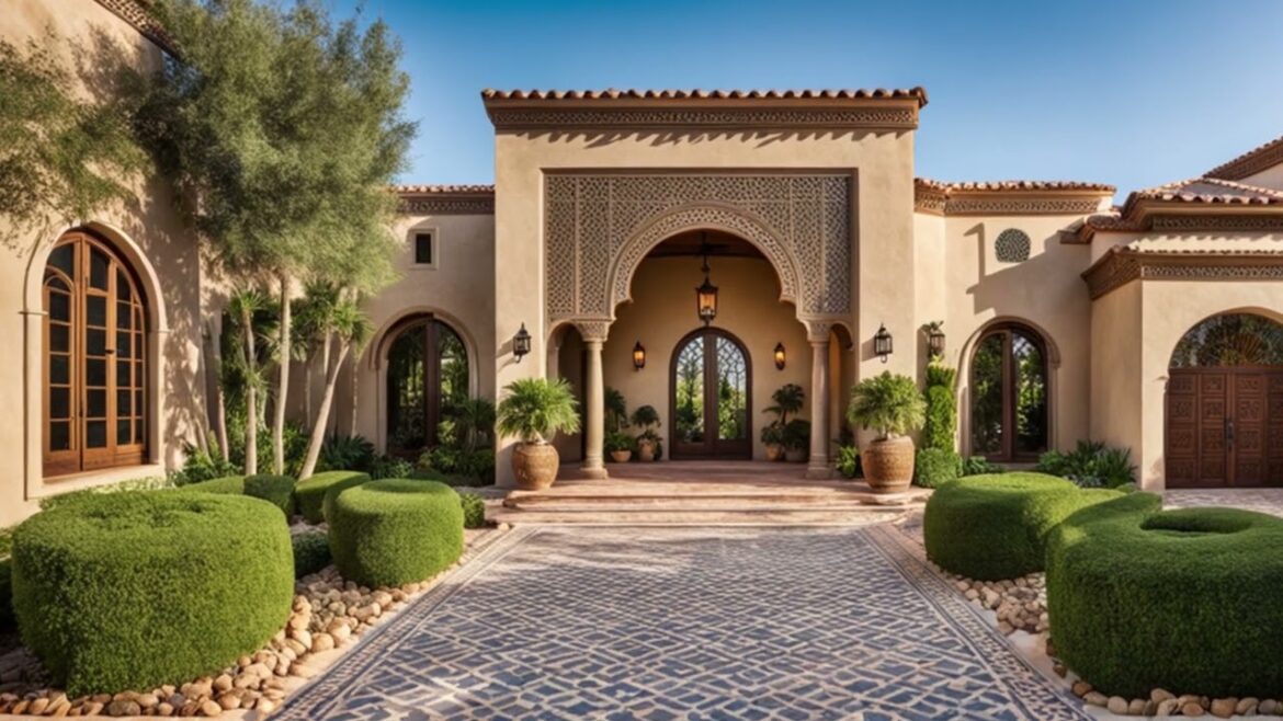 Moroccan-Inspired Front Yard Landscape: Transform Your Mediterranean Homes Outdoor Space 2024 Moroccan-Inspired Front Yard Landscape: Transform Your Mediterranean Homes Outdoor Space 2024