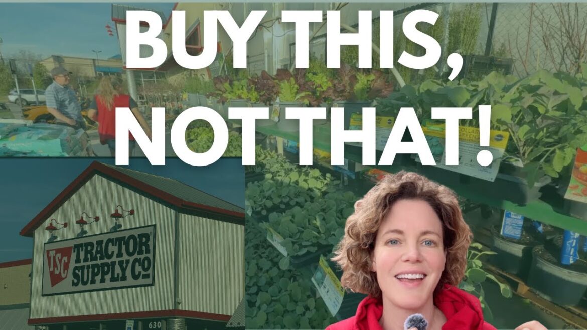 ULTIMATE Tractor Supply Garden Tour: What’s NEW, What’s WORTH IT, What to AVOID! ULTIMATE Tractor Supply Garden Tour: What's NEW, What's WORTH IT, What to AVOID!