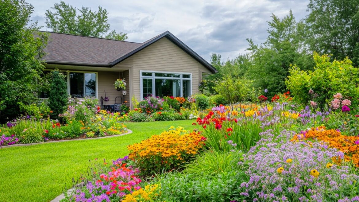 Design a Low-Maintenance Flower Garden Bursting with Vibrancy