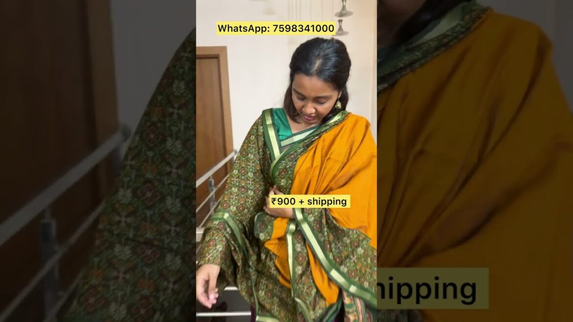 Assam cotton saree ₹900 (part 2)