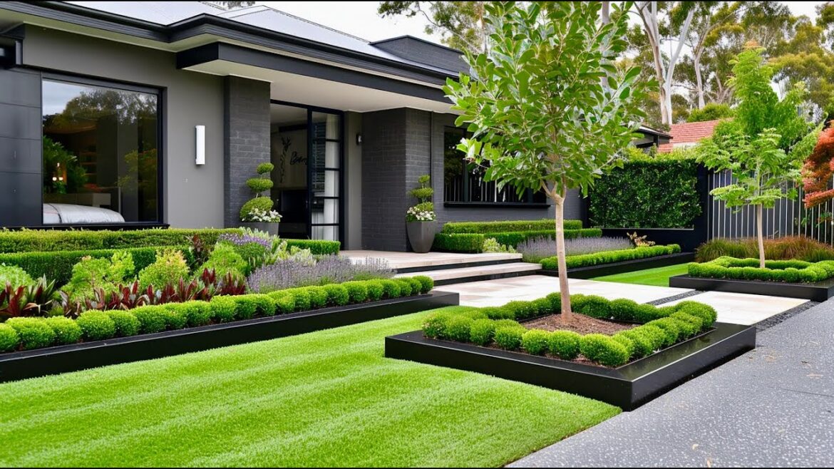Front Yard Landscaping Trends for 2025: Creating a Beautiful Front Yard Garden Space!