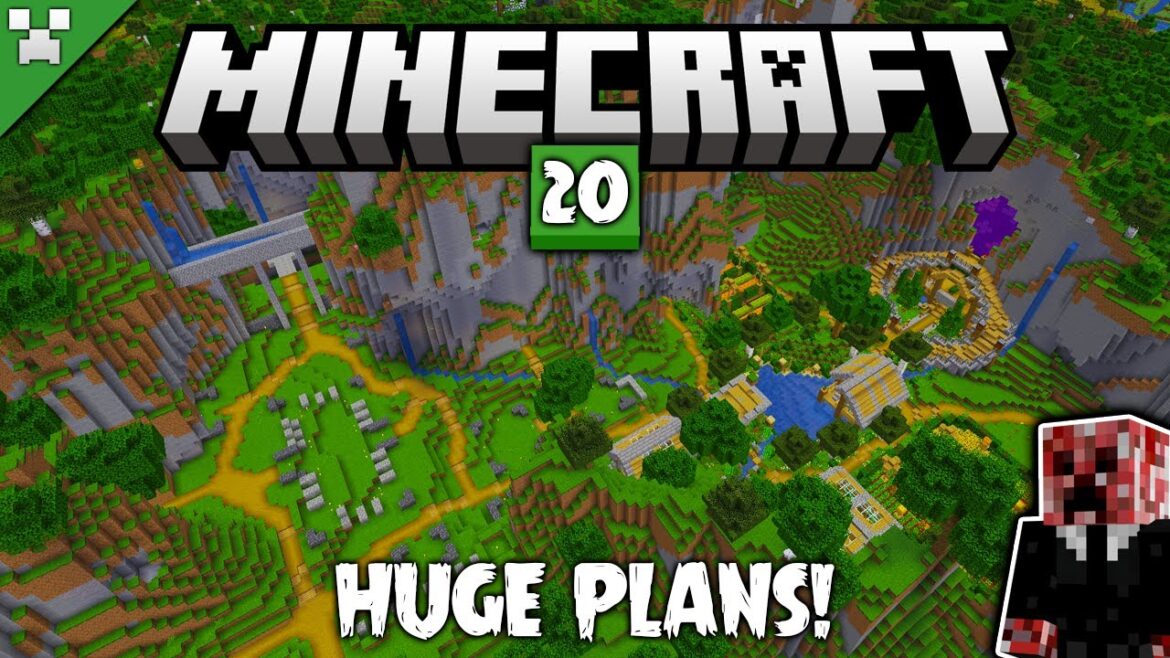 HUGE Town Plans! | Python's World (Minecraft Ep.20)