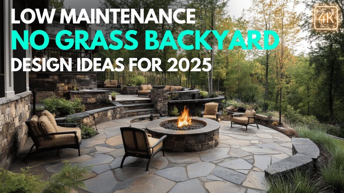 No Grass: Best 100+ Low Maintenance Modern Backyard Design Ideas for 2025