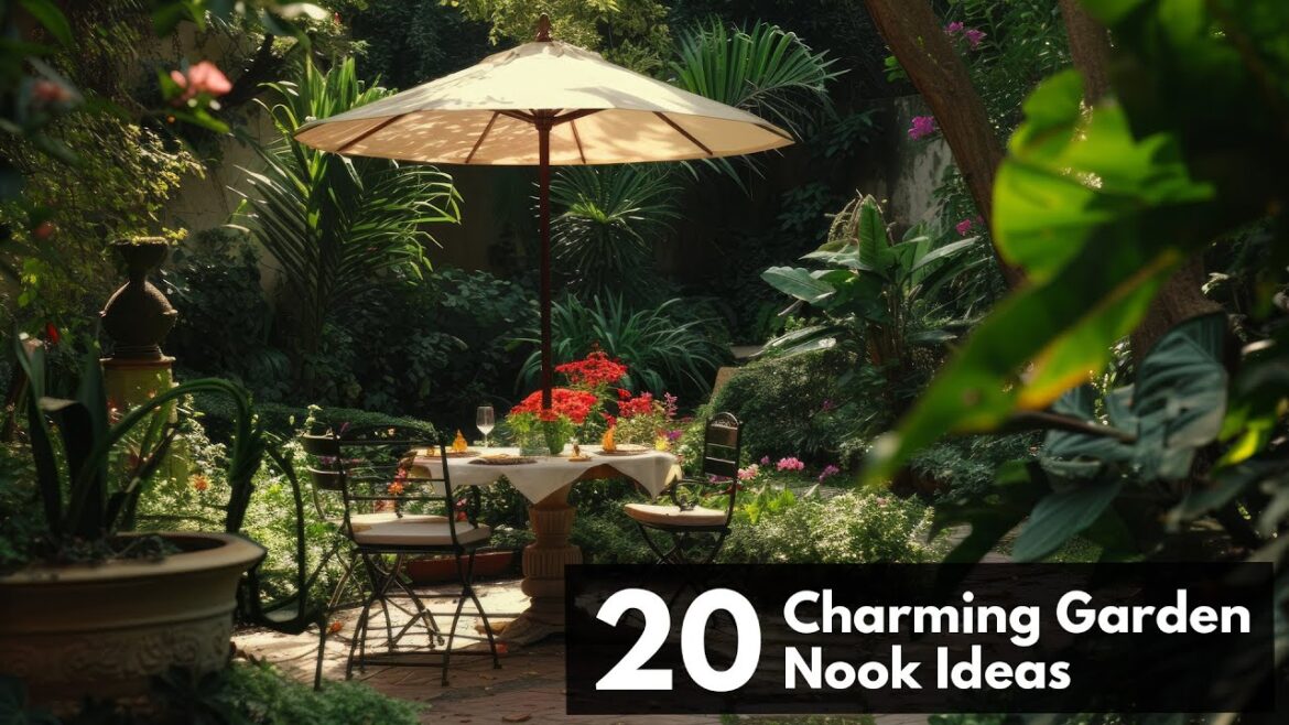 20 Charming Garden Nook Ideas for Your Backyard 20 Charming Garden Nook Ideas for Your Backyard