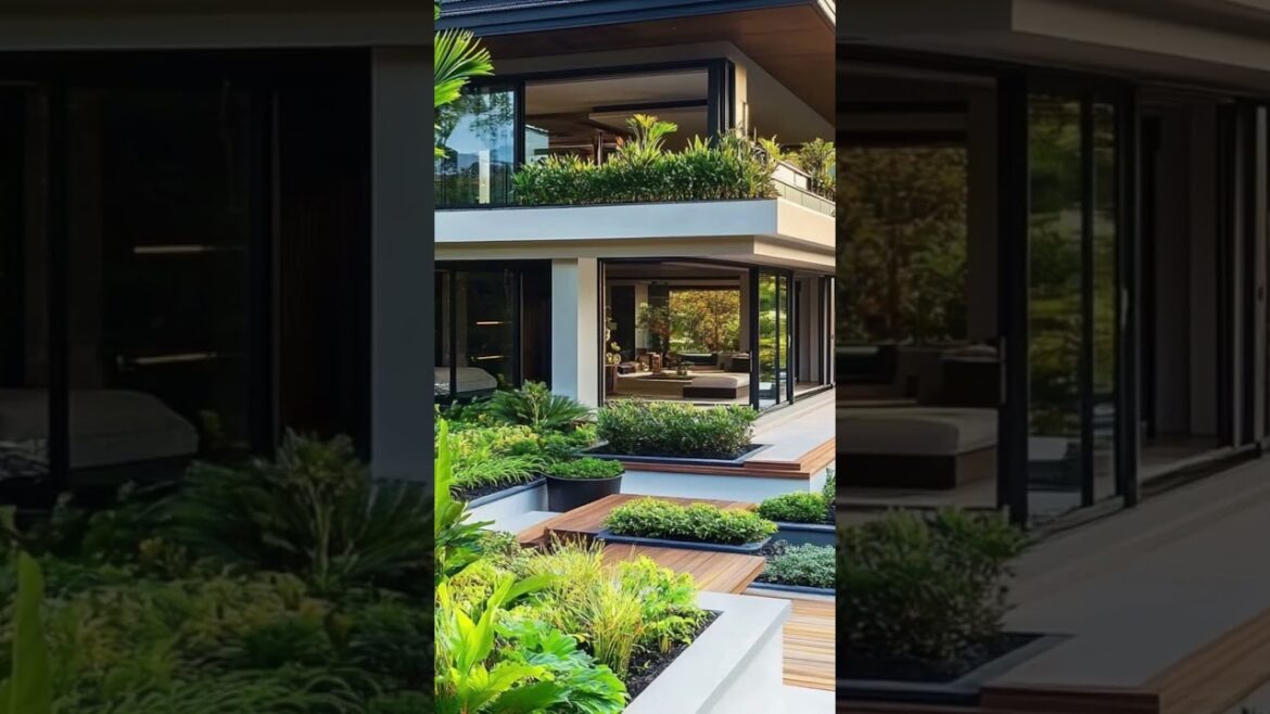 Modern Tropical House | Naturalized Garden design ✨ #dreamlivingspace Modern Tropical House | Naturalized Garden design ✨ #dreamlivingspace