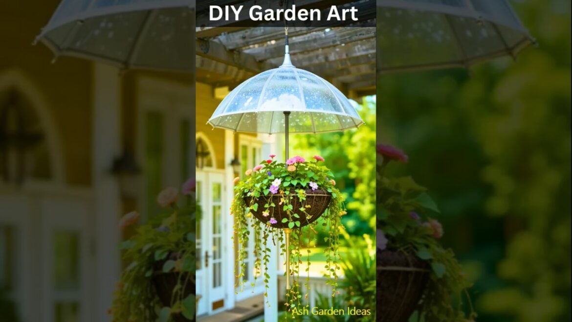 DIY Garden Art with Recycled Materials