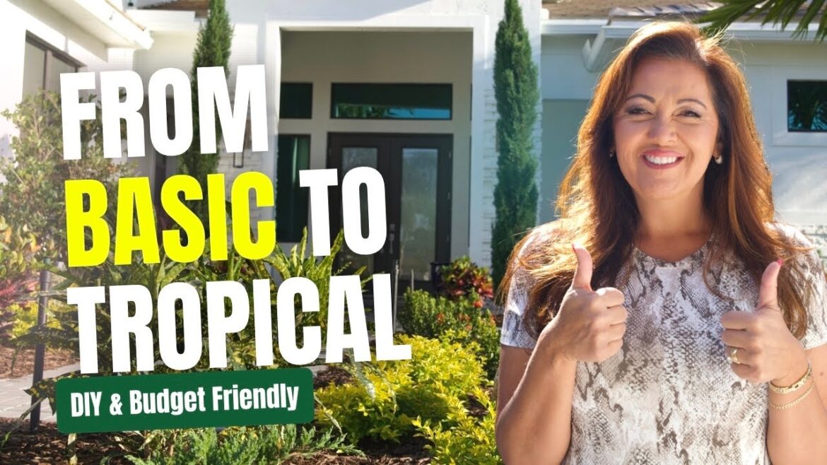 Turn Your BASIC Front Yard into a TROPICAL OASIS Overnight! Turn Your BASIC Front Yard into a TROPICAL OASIS Overnight!