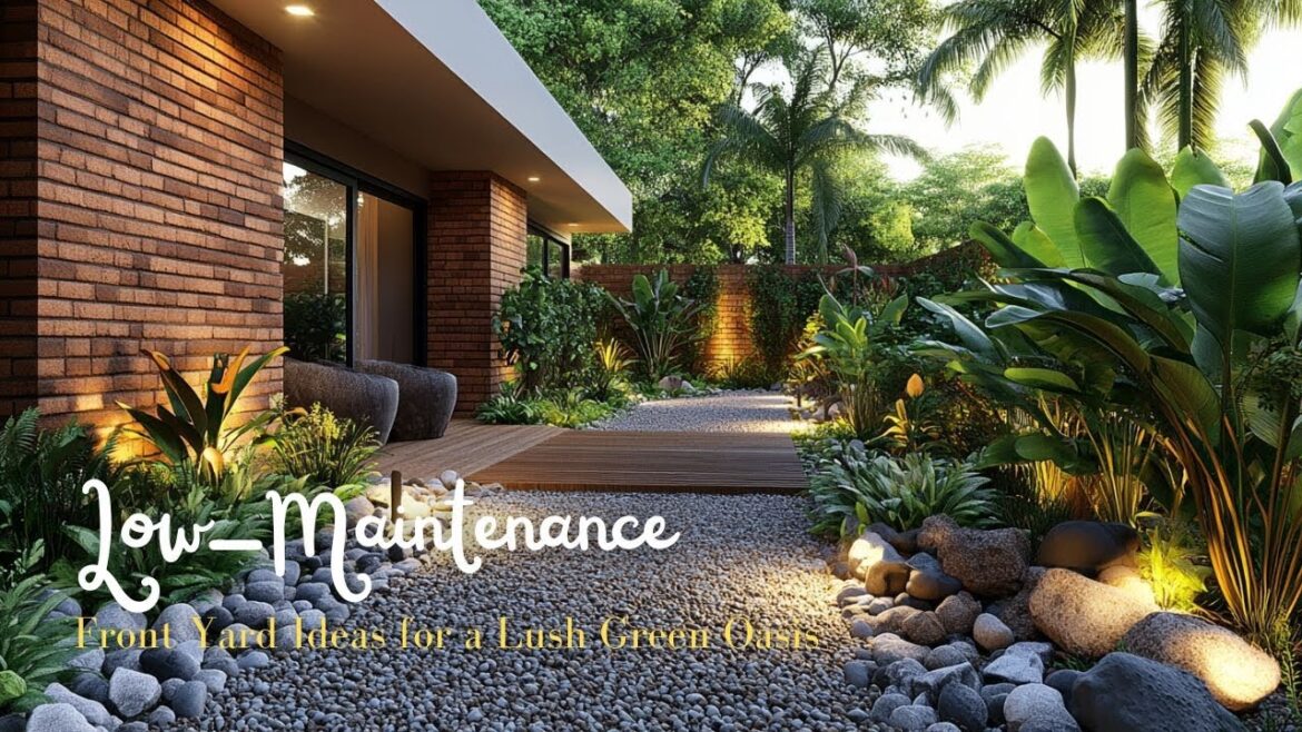 Affordable Tropical Landscaping 2025 Low Maintenance Front Yard Ideas for a Lush Green Oasis Affordable Tropical Landscaping 2025 Low Maintenance Front Yard Ideas for a Lush Green Oasis