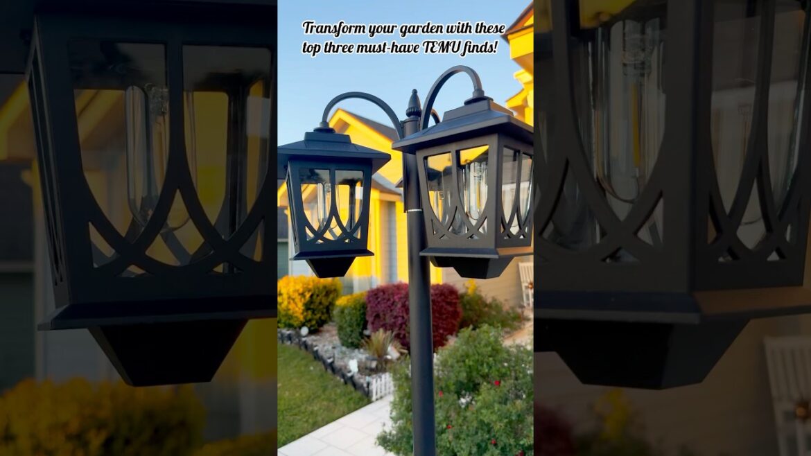 Temu Garden Finds #temufinds #temuhaul #gardendecor #ytshorts