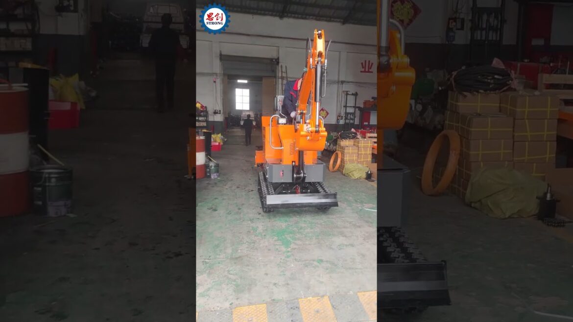 Best Mini Excavator with Rotary Tiller for Container Gardening #minicultivator #rotavator #tractor