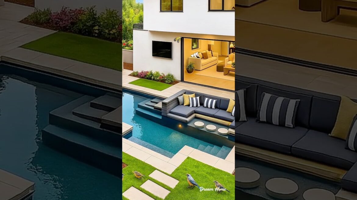 This Backyard Looks Straight Out of a Movie! #home #eleganthomes #garden #gardendesign #house