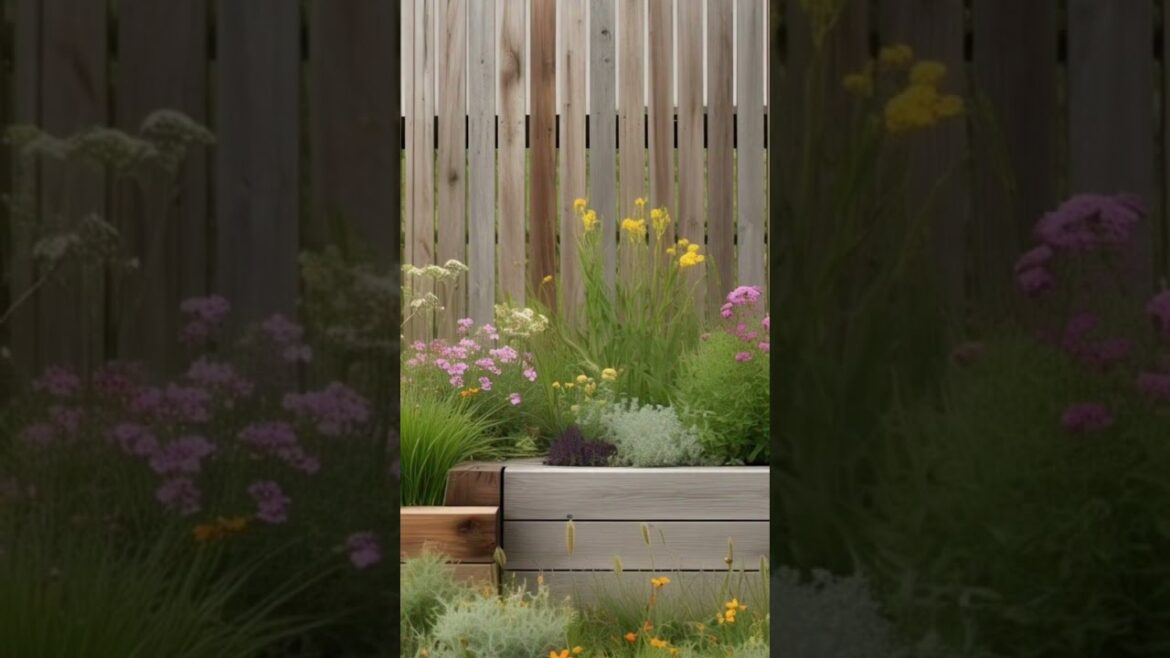 Modern Rustic Garden Design Ideas with Wooden Accents | Priya's Mastery Hub 