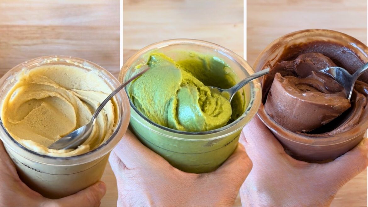3 Healthy Ninja Creami Ice Cream Recipes (dairy-free, plant-based, vegan)