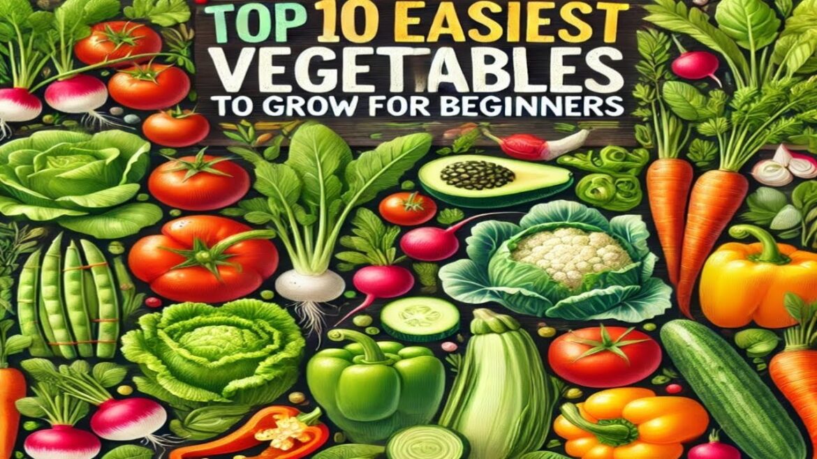Top 10 vegetables for begging garden tips for plants tree2025
