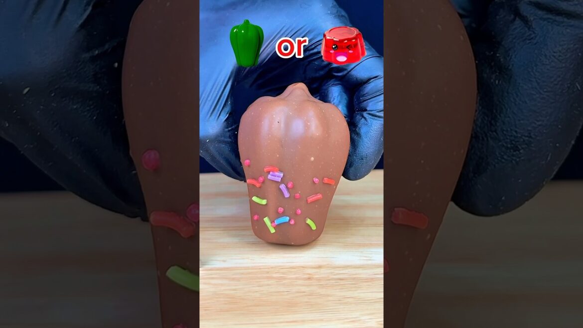 Peppers or cake ??? # #shortvideo #asmr #satisfying 🇺🇸🇺🇸🇺🇸