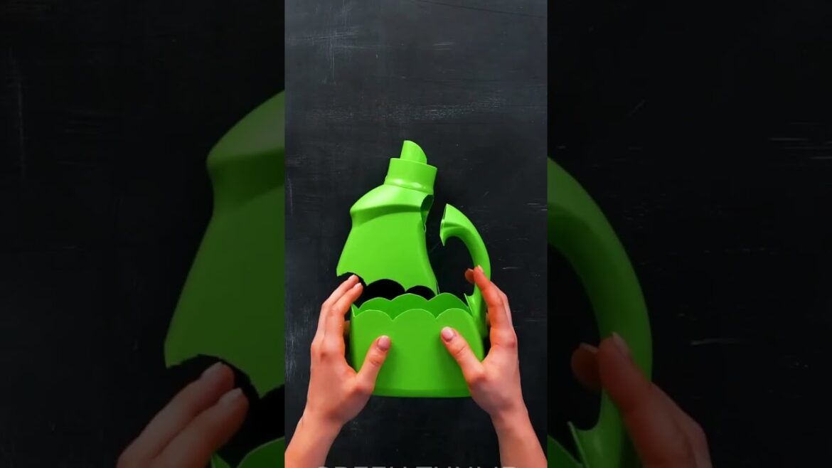 Beautiful Pot With Watering Can Included🍀#gardening #plants #pot #diy #recycle Beautiful Pot With Watering Can Included🍀#gardening #plants #pot #diy #recycle