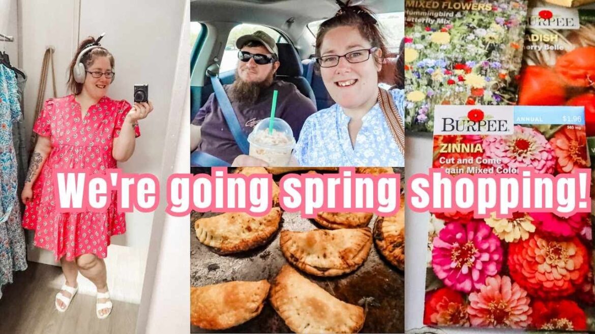 SHOP WITH US SPRING GARDEN PLANS PAINTING COOK WITH ME KIMI COPE 2025