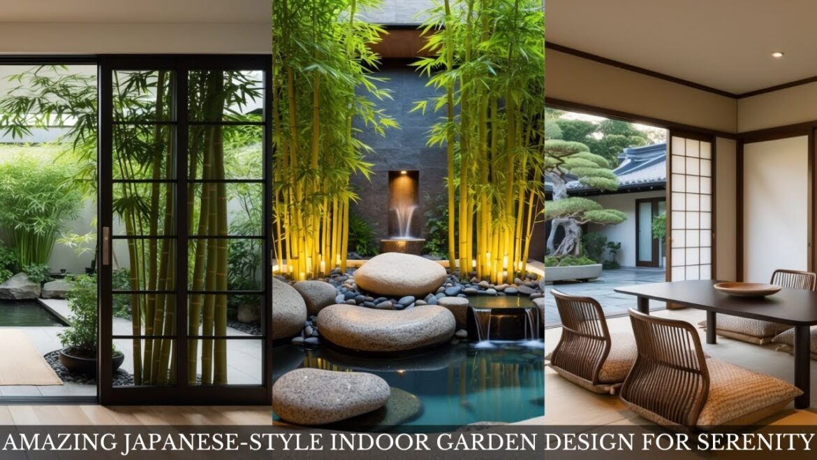 Japanese-Style Indoor Garden Design for Serenity! Japanese-Style Indoor Garden Design for Serenity!