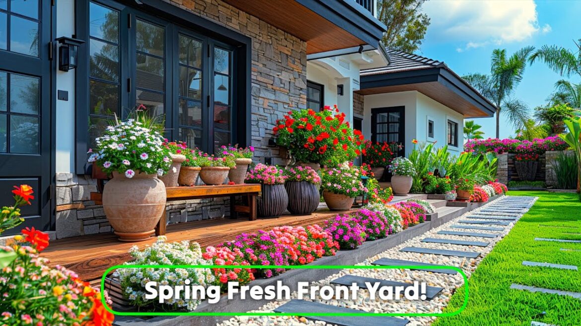 Front Yard Flower Bed Design 2025: Refreshing Spring Flower Bed Landscaping Ideas Front Yard Flower Bed Design 2025: Refreshing Spring Flower Bed Landscaping Ideas