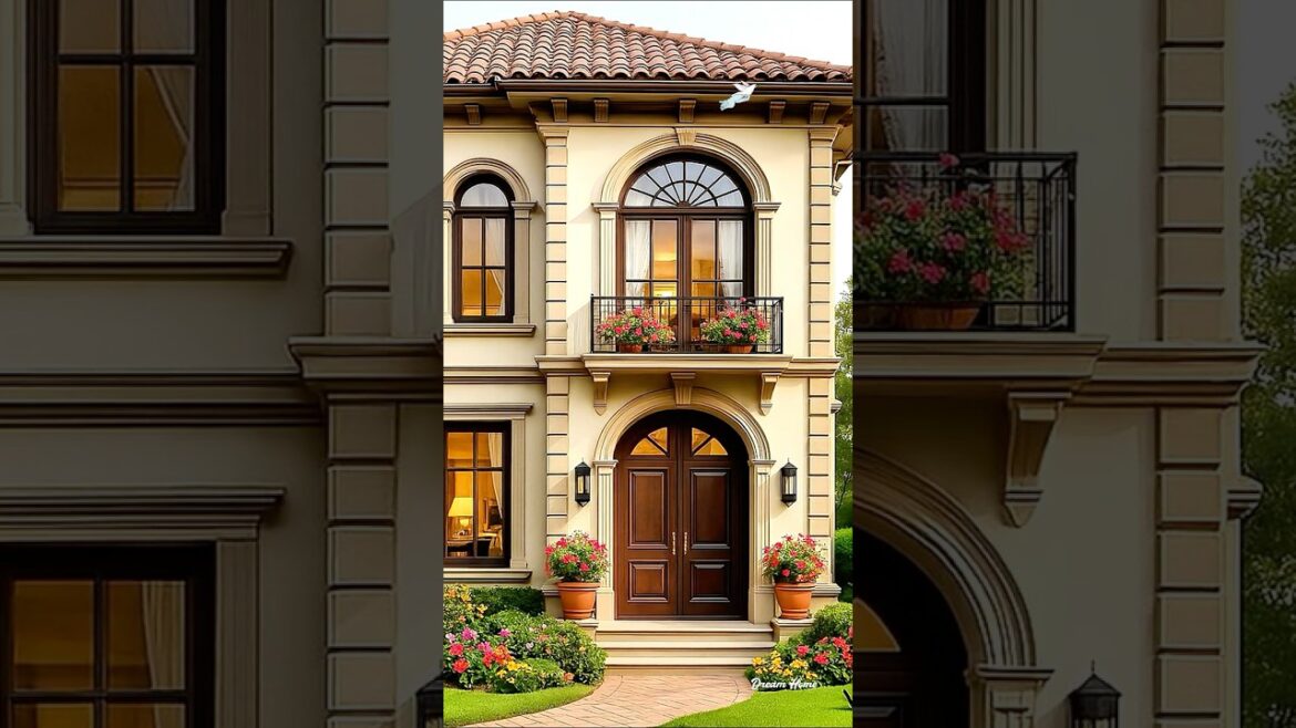 Dream house goals right here!  #home #eleganthomes #homedesign #garden #gardendesign#luxuryhomestour