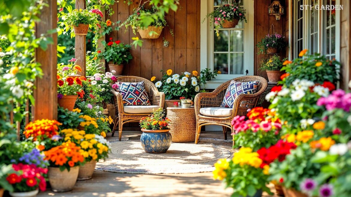 Small Space Flower Garden Ideas You'll Want to Try Right Away