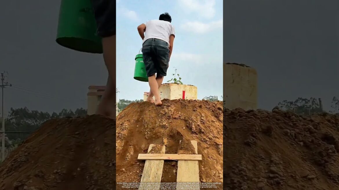 Kudzu Growing Hack : Elevate Your Garden’s Efficiency with Foam Box & Soil Mound Kudzu Growing Hack : Elevate Your Garden’s Efficiency with Foam Box & Soil Mound