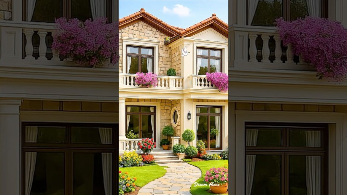 Would You Walk Into This Dream Home? #home #eleganthomes #garden #gardendesign #relax #easyhouse