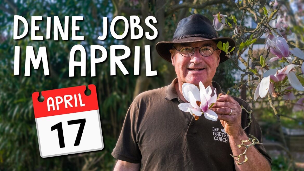 Gartenarbeiten im April 🌿 - Das solltest du DIESEN MONAT erledigen