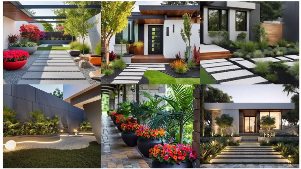Fresh Front Yard Landscaping ideas Modern Landscape designs new marvellous ideas