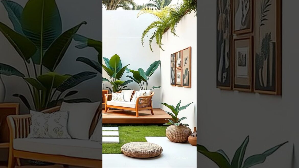 Tranquil Courtyard Ideas You’ll Love #home #eleganthomes #outdoorliving #garden #gardendesign#house