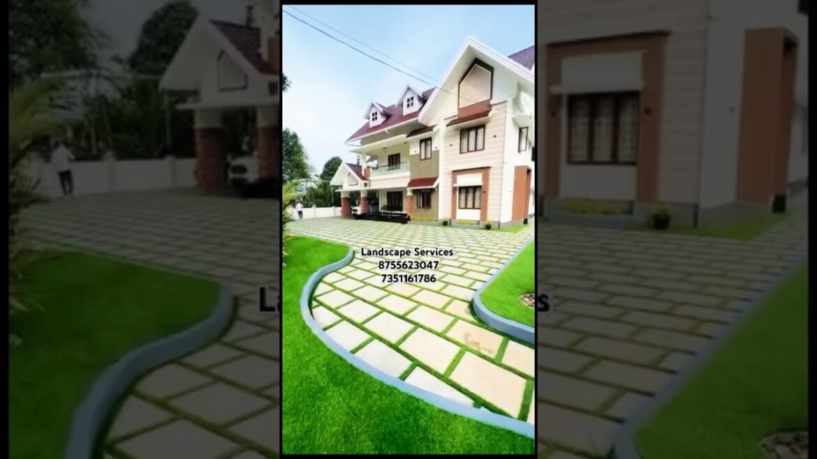 😱Landscape Gardening Services🔥 || Farmhouse Developer || Malik Nursery #youtubeshorts #viralvideo