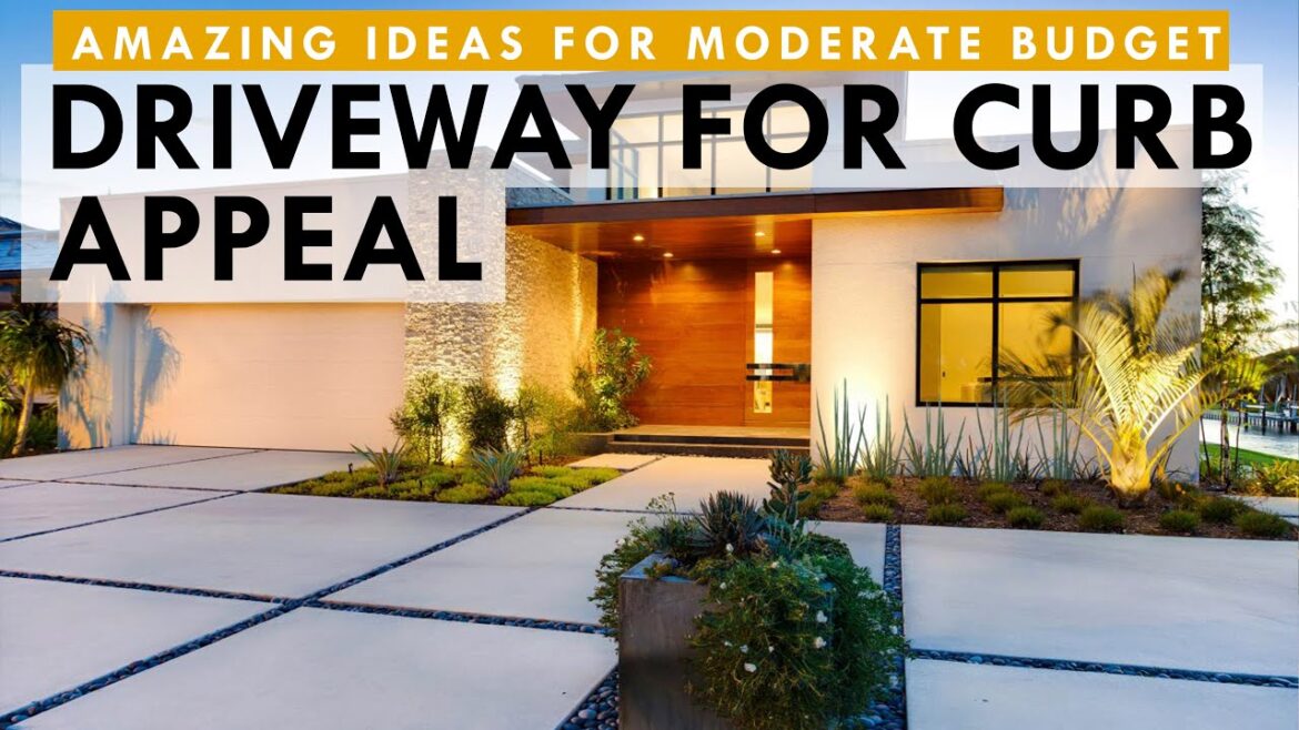 Top 100+ Amazing Driveway Design Ideas for Affordable Budget & Curb Appeal l 2024