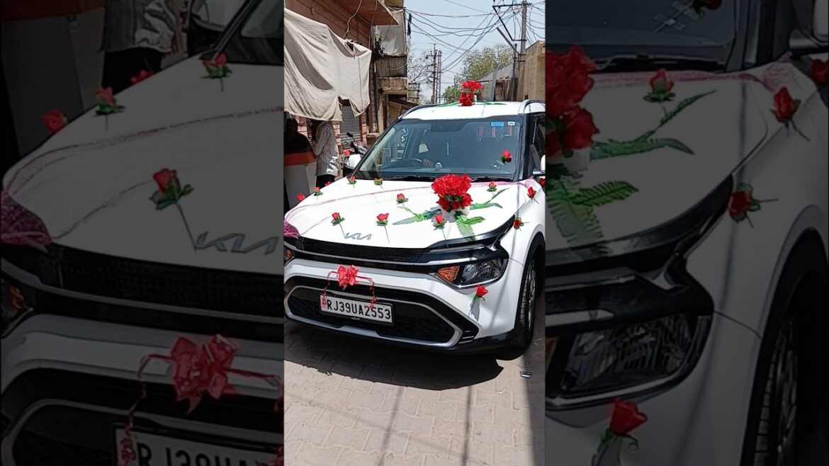 Trending Car Decoration For Wedding Ceremony 🌹🌹🌹#shortsfeed #youtubeshorts #shorts #youtube #wedding