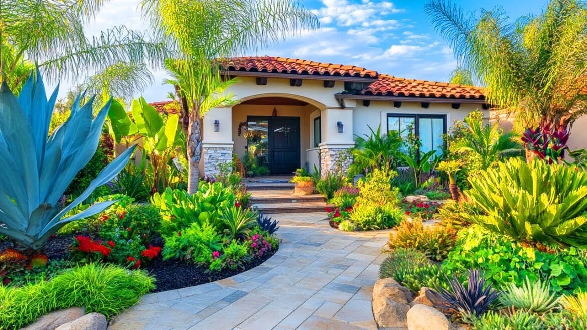 Easy-Care Front Yard Design for a Hectic Schedule