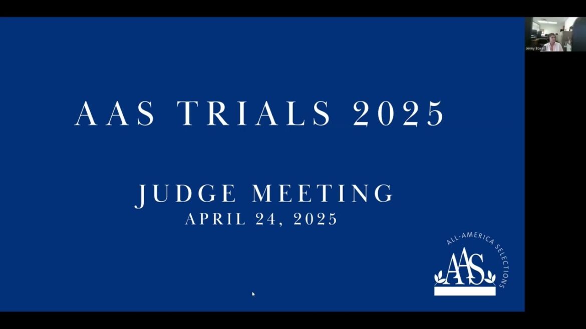 AAS Judges meeting April 2025